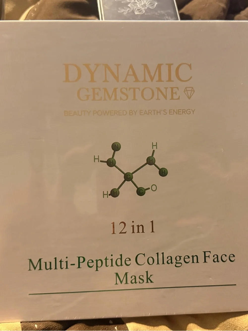 Green Multi-Peptide Collagen Face Mask - 12 Pack